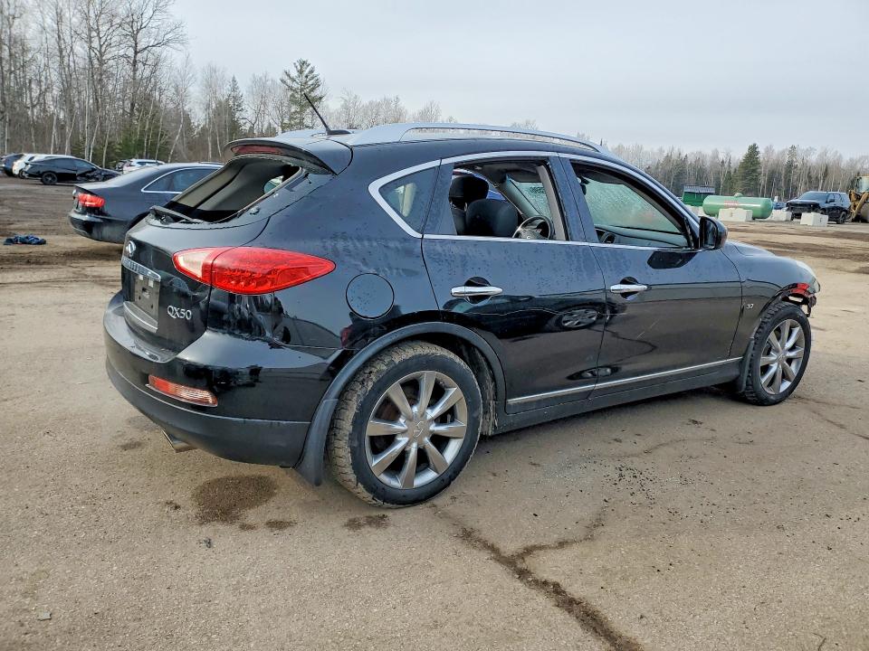 2015 Infiniti Qx50 VIN JN1BJ0HR1FM772116 COPART salvage auction — VANDALISM, On - Permit No Brand - Unfit, sold $1,500 on 2026-07-08 (photo 3)