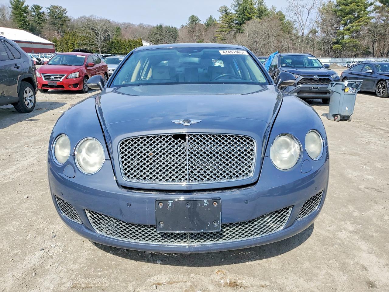 2013 Bentley Continental VIN SCBBP9ZA4DC081659 COPART salvage auction — Side, MA - CERT OF TITLE-RECONSTRCTD COLL, sold $13,300 on 2026-05-29 (photo 5)
