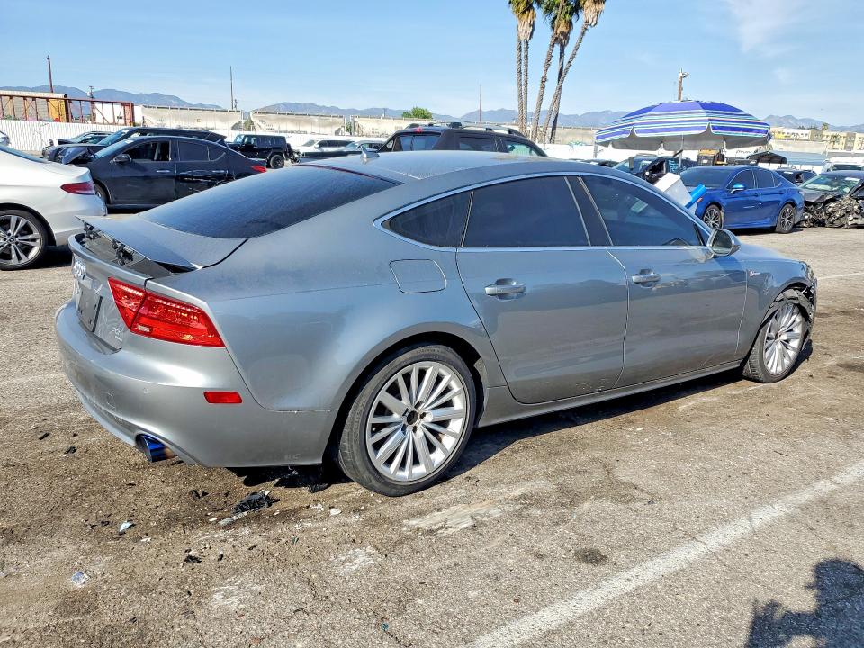2014 Audi A7 VIN WAUWGAFC7EN074732 COPART salvage auction — FRONT END, Ca - Lien Papers-Clean Or Ac, sold $2,500 on 2026-07-21 (photo 3)