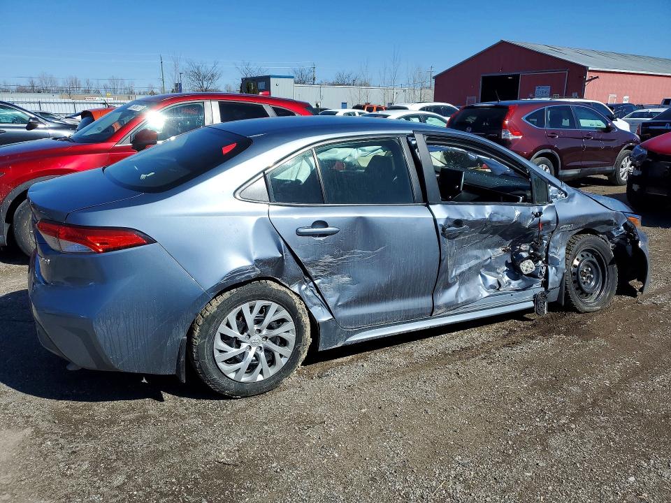 2020 Toyota Corolla VIN JTDBBRBE5LJ025538 COPART salvage auction — UNDERCARRIAGE, On - Permit No Brand - Unfit, sold $4,600 on 2026-07-09 (photo 3)