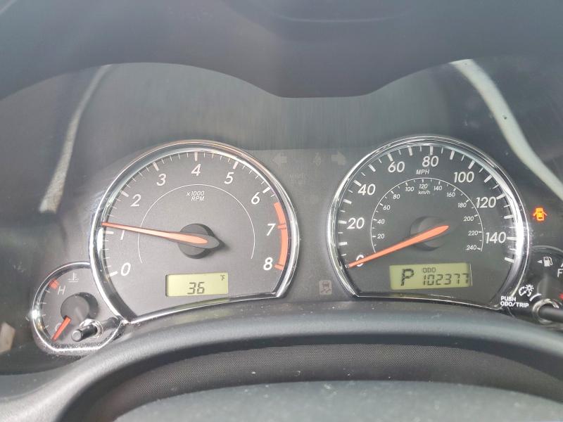 2013 Toyota Corolla VIN 5YFBU4EE2DP126672 COPART salvage auction — SIDE, Ky - Bill Of Sale/Part Only/No Titl, sold $1,500 on 2026-07-09 (photo 9)