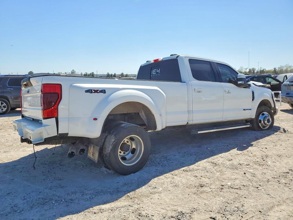 2021 Ford F-350 super duty VIN 1FT8W3DT6MED28782 COPART salvage auction — FRONT END, Tx - Salvage Vehicle Title, sold $13,700 on 2026-07-10 (photo 3)
