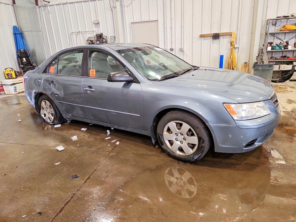 2009 Hyundai Sonata VIN 5NPET46C89H535258 COPART salvage auction — REAR END, Wi - Junked Vehicle Bill Of Sale, sold $375 on 2026-07-06 (photo 4)