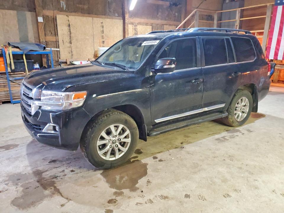 2019 Toyota Land cruiser VIN JTMCY7AJ0K4077355 COPART salvage auction — FRONT END, Sd - Cert Of Title-Salvage, sold $14,100 on 2026-07-28 (photo 1)