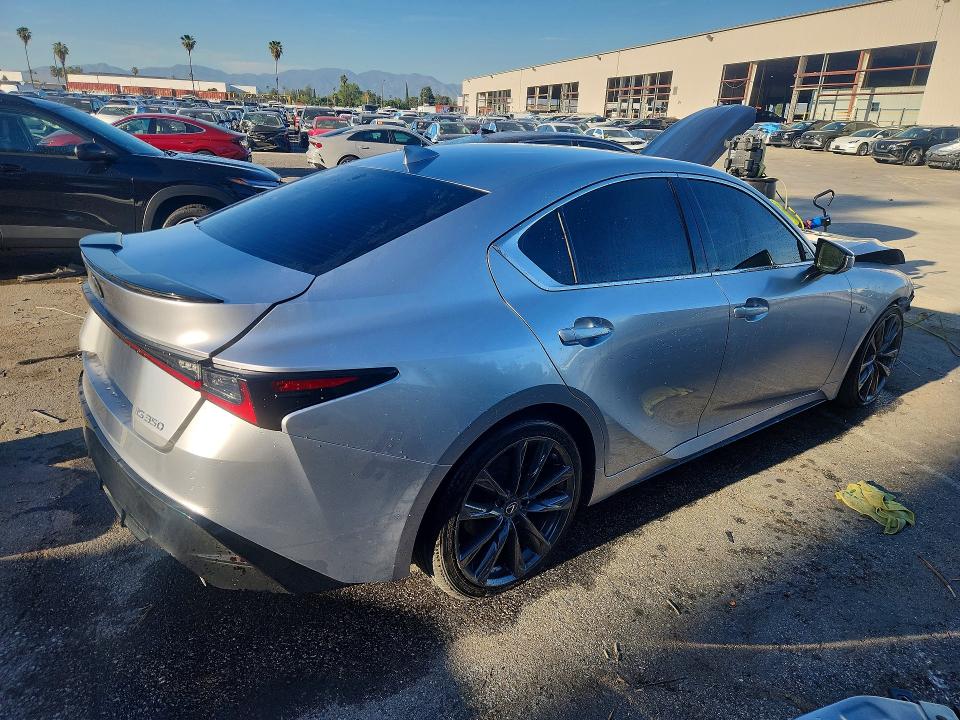 2023 Lexus Is VIN JTHGZ1B20P5067279 COPART salvage auction — FRONT END, Ca - Certificate Of Title, sold $16,100 on 2026-07-02 (photo 3)