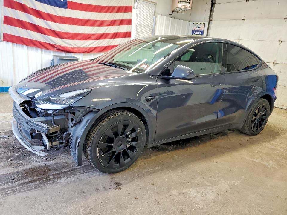 2022 Tesla Model y VIN 7SAYGDEE6NF445283 — COPART salvage auction photo