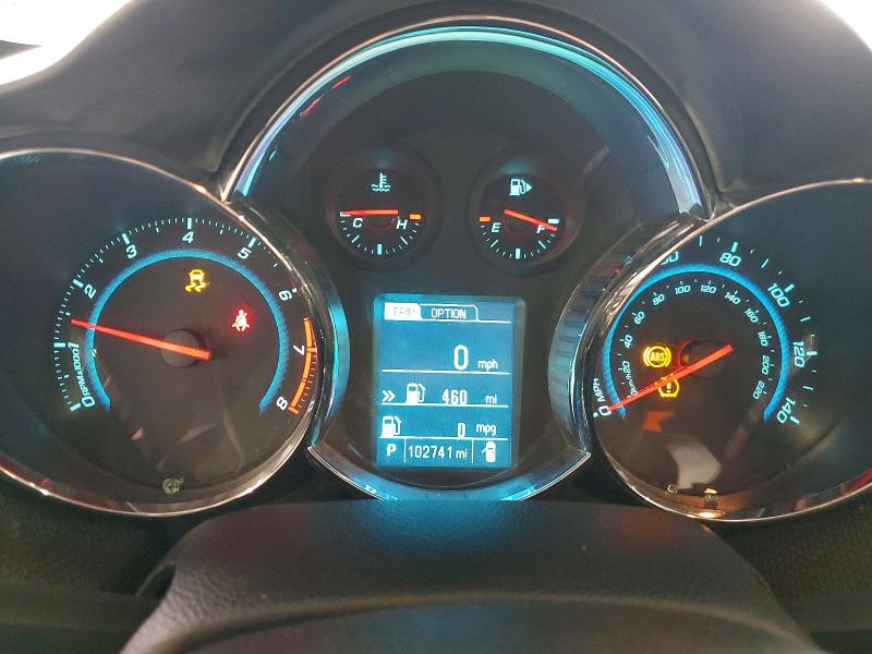 2013 Chevrolet Cruze VIN 1G1PG5SB9D7176489 COPART salvage auction — HAIL, Il - Salvage Certificate, sold $250 on 2026-07-10 (photo 9)