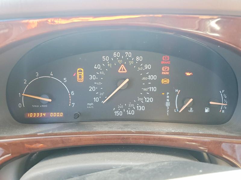1999 Saab 9-5 VIN YS3ED58E8X3084495 COPART salvage auction — MINOR DENT/SCRATCHES, Ca - Dis/Dlr/Exp App For Dup Clean, sold $200 on 2026-07-20 (photo 9)