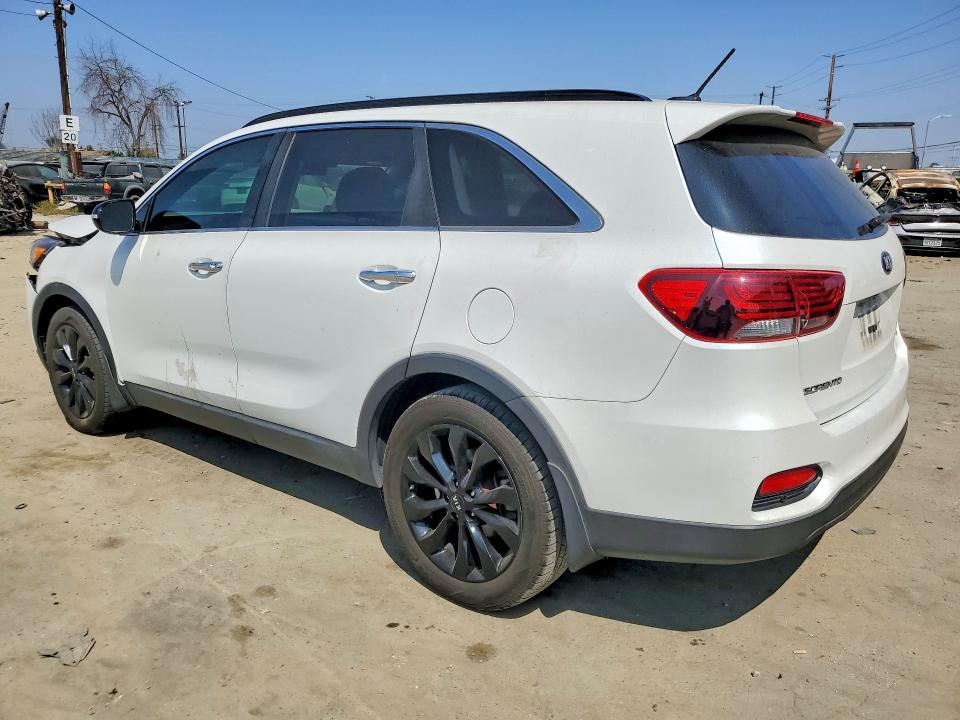 2019 Kia Sorento VIN 5XYPG4A58KG608521 COPART salvage auction — FRONT END, Ca - Salvage Certificate, sold $1,650 on 2026-07-09 (photo 2)