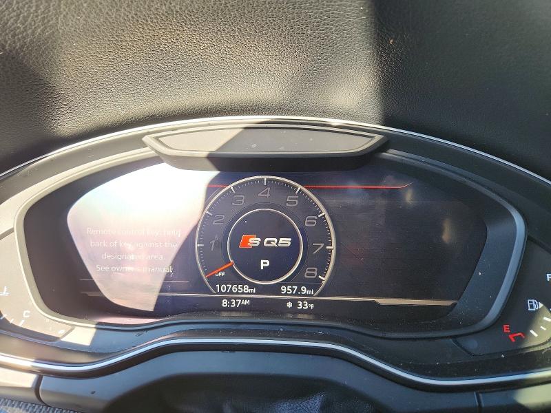 2018 Audi Sq5 VIN WA1C4AFY1J2228139 COPART salvage auction — SIDE, Id - Salvage Certificate Of Title, sold $5,000 on 2026-07-06 (photo 9)