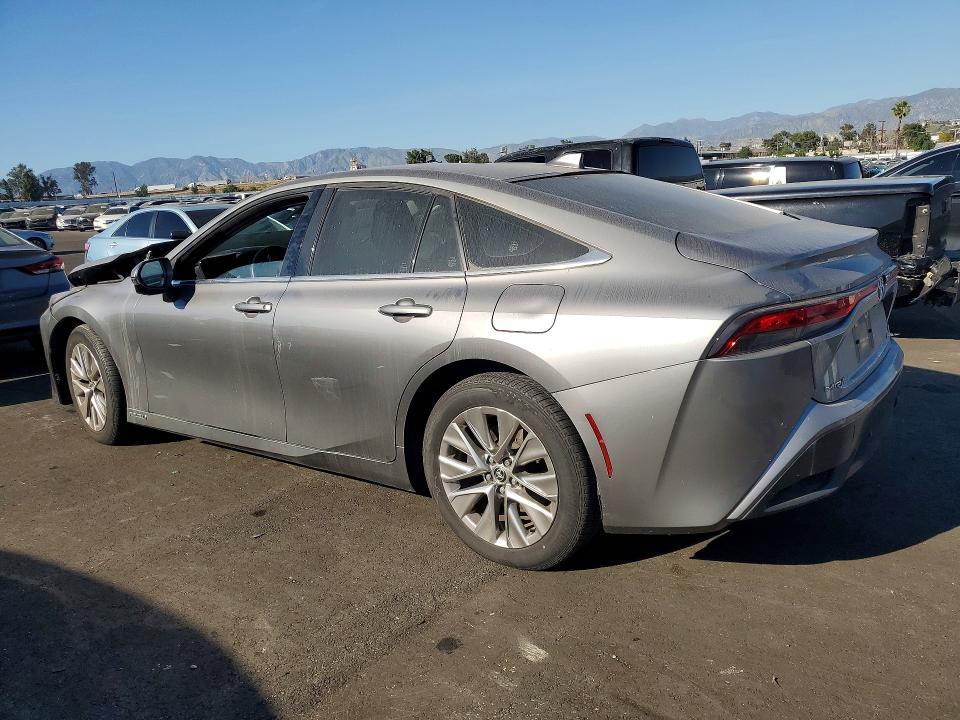 2023 Toyota Mirai VIN JTDAAAAA5PA010137 COPART salvage auction — FRONT END, Salvage Title, sold $1,150 on 2026-07-13 (photo 2)