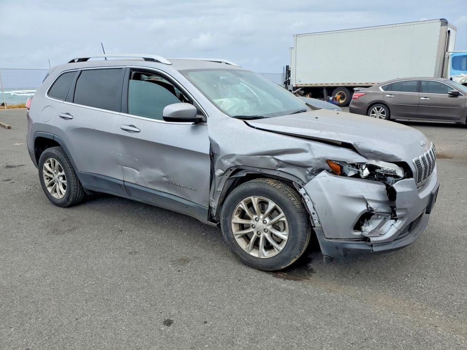 2019 Jeep Cherokee VIN 1C4PJLCB3KD242206 COPART salvage auction — FRONT END, Hi - Certificate Of Salvage, sold $50 on 2026-07-27 (photo 4)