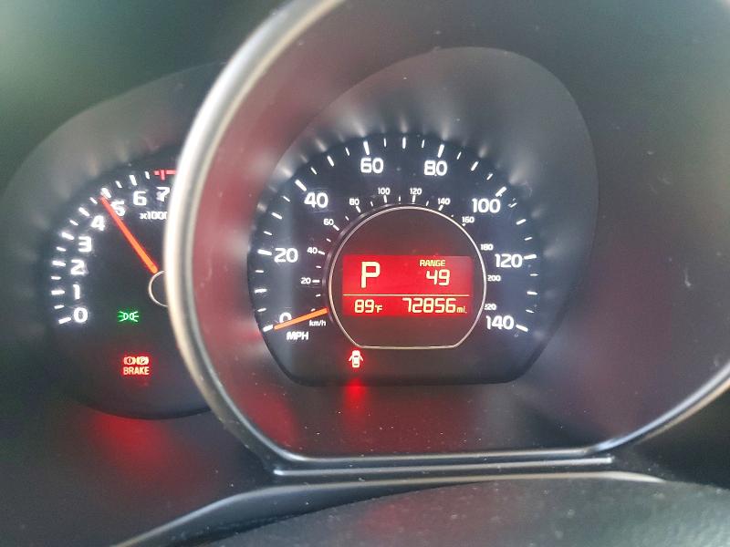 2016 Kia Soul VIN KNDJN2A23G7348183 COPART salvage auction — VANDALISM, Nv - Salvage Title, sold $1,750 on 2026-07-20 (photo 9)
