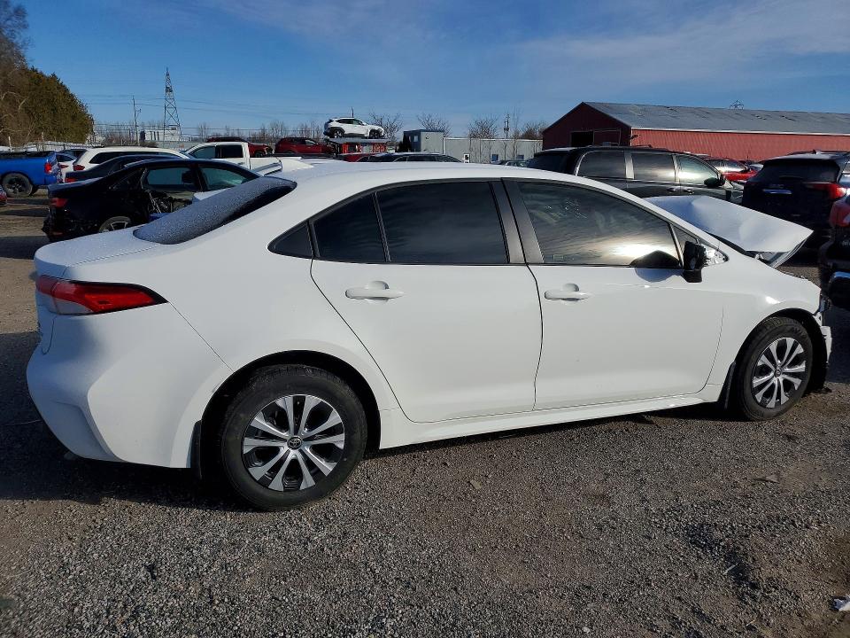 2025 Toyota Corolla VIN JTDBCMFE5S3108643 COPART salvage auction — FRONT END, On - Permit Salvage, sold $3,050 on 2026-07-07 (photo 3)