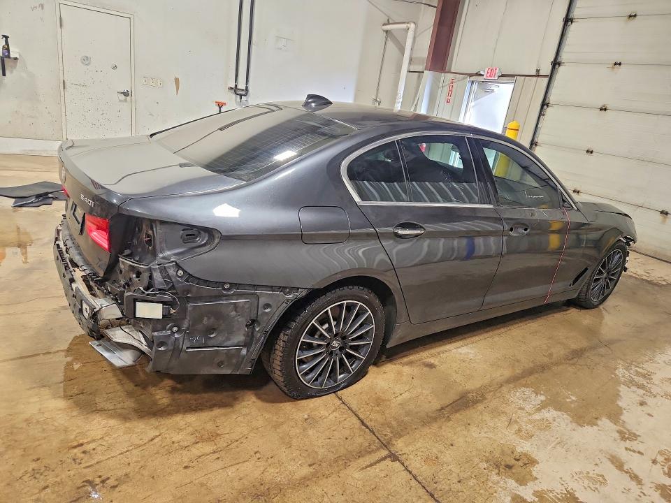 2017 BMW 5er VIN WBAJE5C37HG916621 COPART salvage auction — REAR END, Pa - Certificate Of Salvage, sold $7,300 on 2026-07-07 (photo 3)