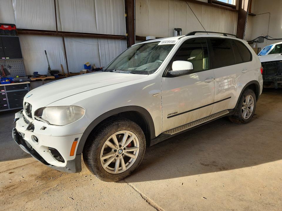 2012 BMW X5 VIN 5UXZV4C57CL754618 COPART salvage auction — FRONT END, Ab - Bos - Salvage, sold $1,100 on 2026-07-30 (photo 1)