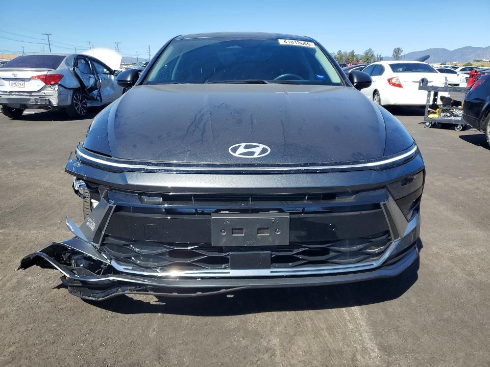 2024 Hyundai Sonata VIN KMHL14JA1RA426310 COPART salvage auction — FRONT END, Ca - Salvage Certificate, sold $9,300 on 2026-07-13 (photo 5)