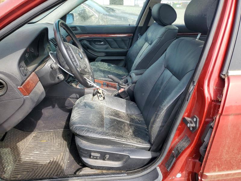 2001 BMW 5 series VIN WBADT43431GX20140 COPART salvage auction — FRONT END, Wa - Vehicle Cert Of Ownership-Titl, sold $1,300 on 2026-08-10 (photo 7)