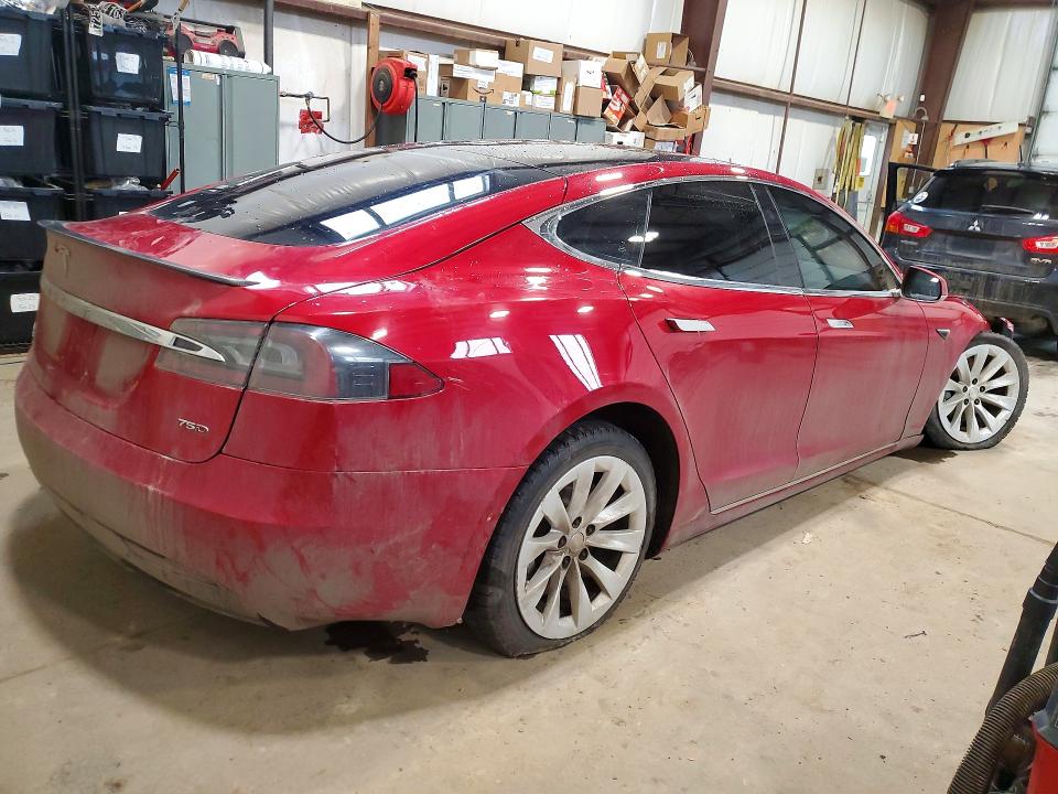 2017 Tesla Model s VIN 5YJSA1E22HF229170 COPART salvage auction — FRONT END, Salvage Title, sold $3,800 on 2026-07-16 (photo 3)
