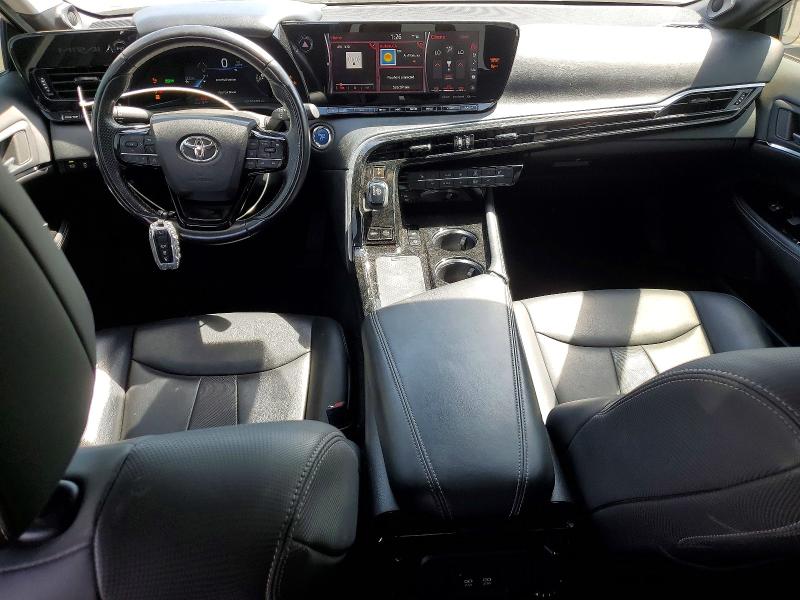 2021 Toyota Mirai VIN JTDAAAAA3MA002002 COPART salvage auction — SIDE, CA, sold $1,400 on 2026-07-13 (photo 8)