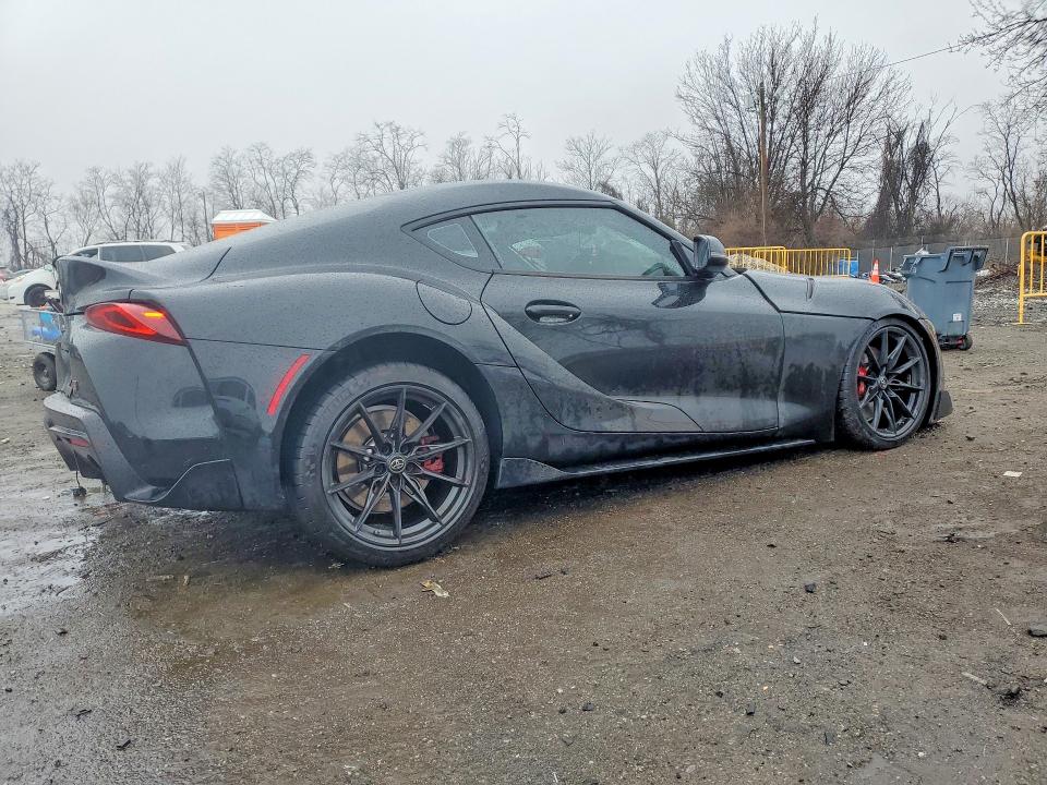 2026 Toyota Supra VIN WZ1DB0G05TW074678 COPART salvage auction — FRONT END, MD - CERT OF SALVAGE > 75% DAMAGE, sold $3,150 on 2026-07-28 (photo 3)