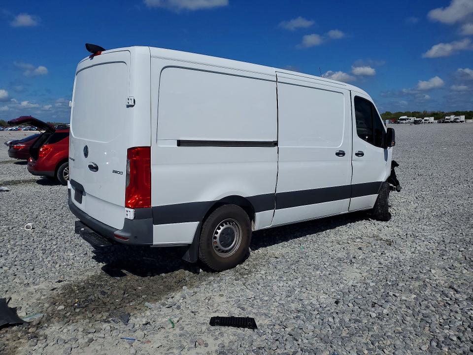 2025 Mercedes-benz Sprinter VIN W1Y4NBHY8ST195920 COPART salvage auction — FRONT END, Fl - Cert Of Title Slvg Rebuildable, sold $7,100 on 2026-07-21 (photo 3)
