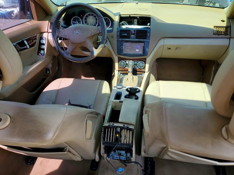 2008 Mercedes-benz C-klasse VIN WDDGF54X48F041358 COPART salvage auction — FRONT END, Fl - Cert Of Title Slvg Rebuildable, sold $375 on 2026-08-17 (photo 8)