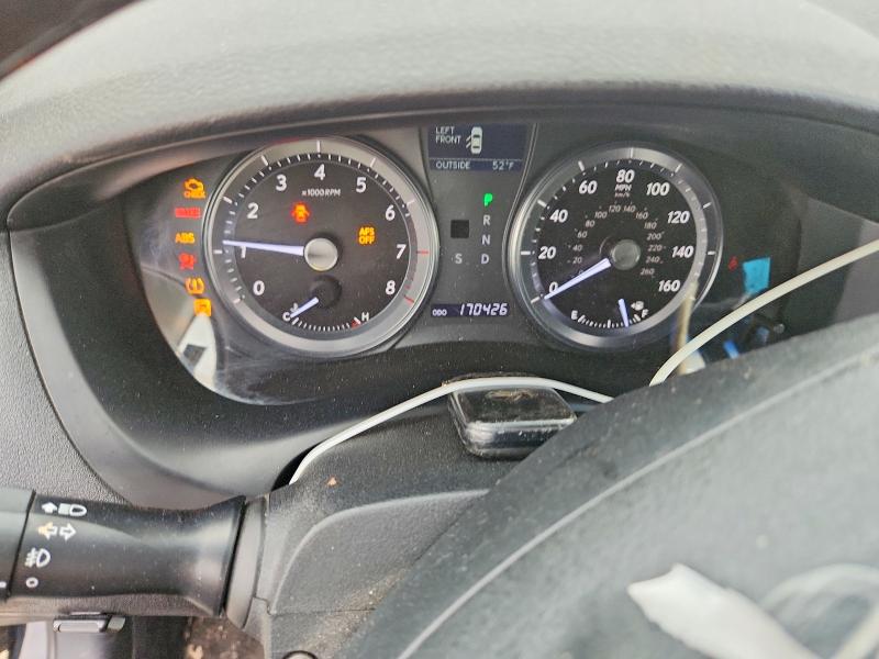 2011 Lexus Es 350 VIN JTHBK1EG7B2415000 COPART salvage auction — UNDERCARRIAGE, Wv - Salvage Certificate, sold $850 on 2026-07-07 (photo 9)