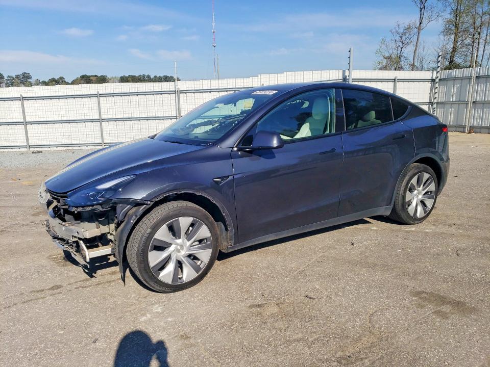 2024 Tesla Model y VIN 7SAYGDEE0RA265428 COPART salvage auction — FRONT END, Nc - Salvage Certificate Of Title, sold $900 on 2026-07-21 (photo 1)