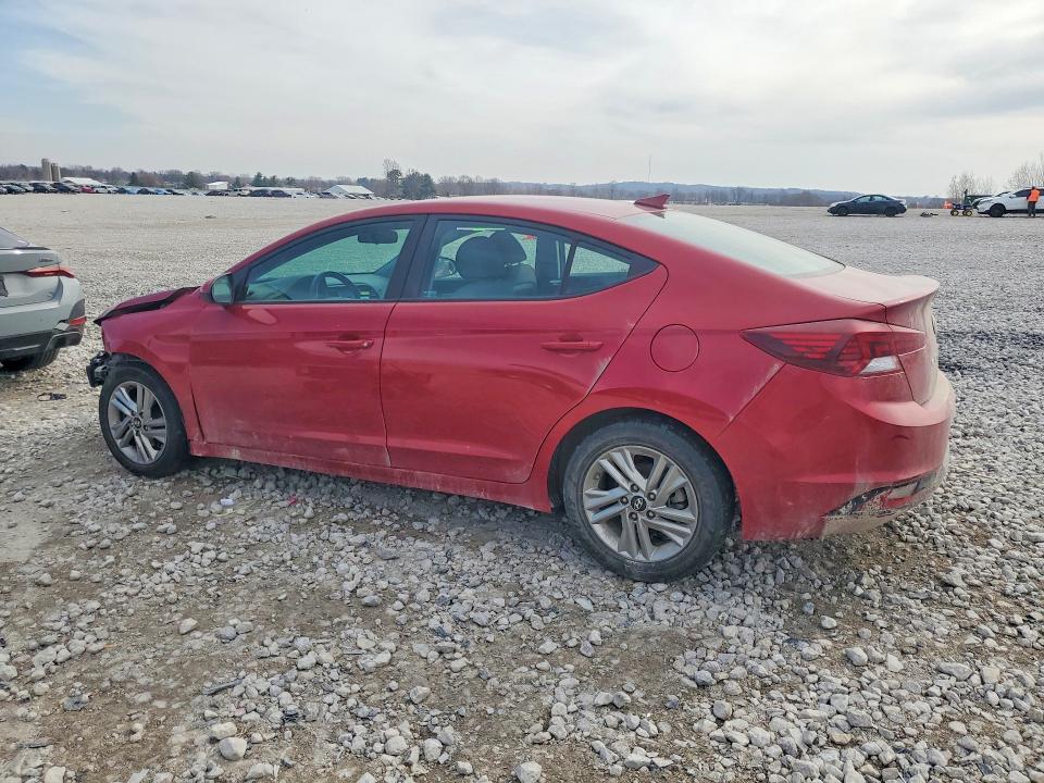 2019 Hyundai Elantra VIN KMHD84LF4KU770503 COPART salvage auction — FRONT END, Mi - Cert Of Title-Salvage Vehicle, sold $1,550 on 2026-07-09 (photo 2)