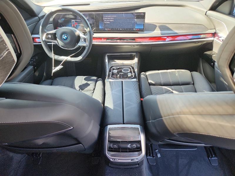2025 BMW I7 VIN WBY43EJ03SCU58460 COPART salvage auction — REAR END, Ca - Salvage Certificate, sold $31,250 on 2026-07-06 (photo 8)
