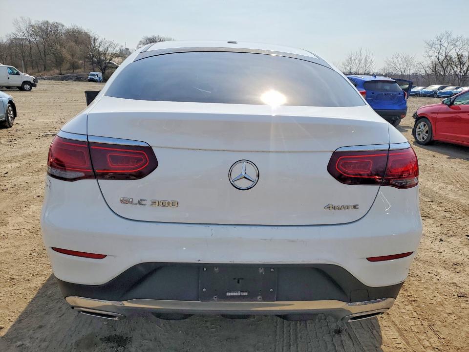 2020 Mercedes-benz Glc class VIN W1N0J8EB1LF767128 COPART salvage auction — SIDE, Md - Cert Of Salvage > 75% Damage, sold $13,100 on 2026-07-09 (photo 6)