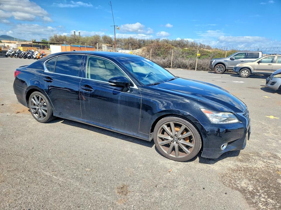 2014 Lexus Gs VIN JTHBE1BLXE5041669 COPART salvage auction — WATER/FLOOD, Hi - Certificate Of Salvage, sold $1,150 on 2026-07-27 (photo 4)