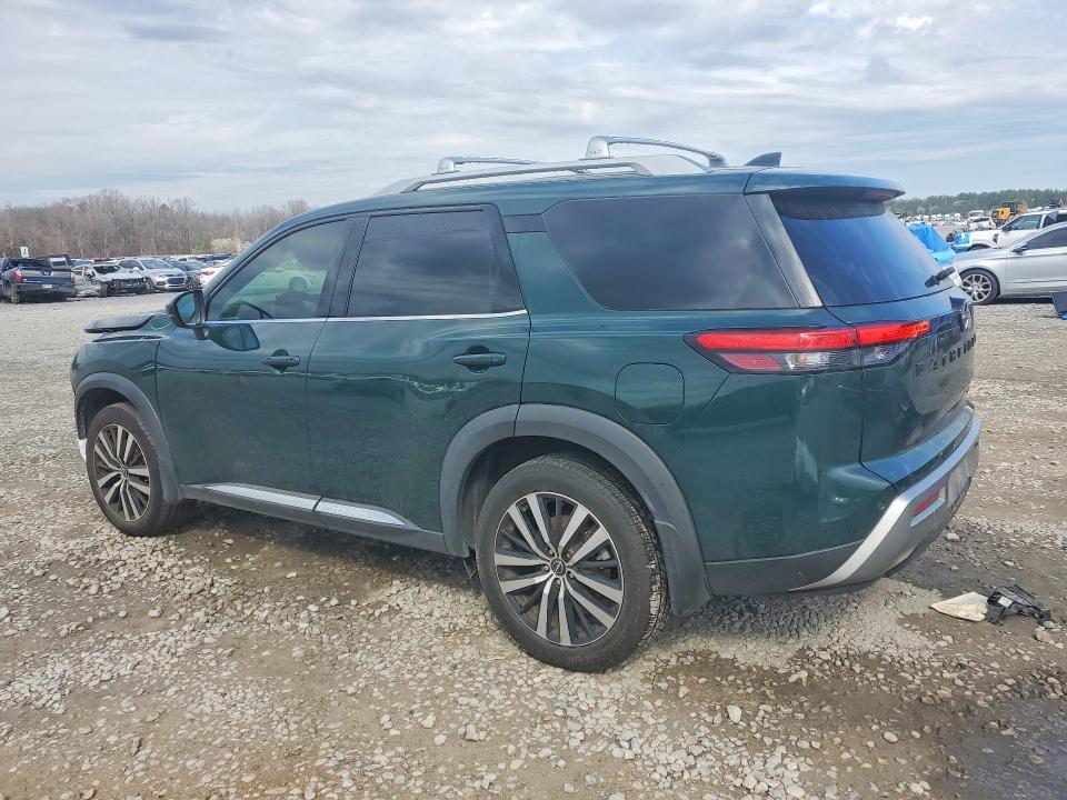 2023 Nissan Pathfinder VIN 5N1DR3DG0PC233980 COPART salvage auction — FRONT END, TN - SALVAGE CERTIFICATE, sold $9,700 on 2026-07-09 (photo 2)