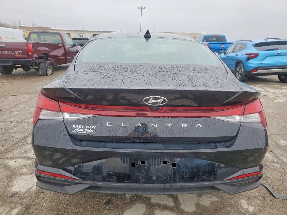 2022 Hyundai Elantra VIN KMHLM4AG8NU344692 COPART salvage auction — FRONT END, In - Cert Of Title-Salvage Title, sold $4,750 on 2026-07-21 (photo 6)