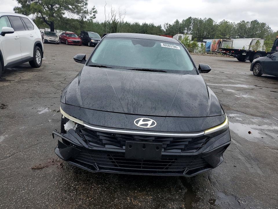 2024 Hyundai Elantra VIN KMHLM4DJ7RU102411 COPART salvage auction — FRONT END, Id - Salvage Certificate Of Title, sold $7,200 on 2026-07-06 (photo 5)