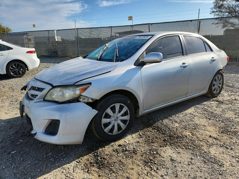 2011 Toyota Corolla VIN JTDBU4EE7B9124287 COPART salvage auction — REAR END, Id - Salvage Certificate Of Title, sold $525 on 2026-07-24 (photo 1)
