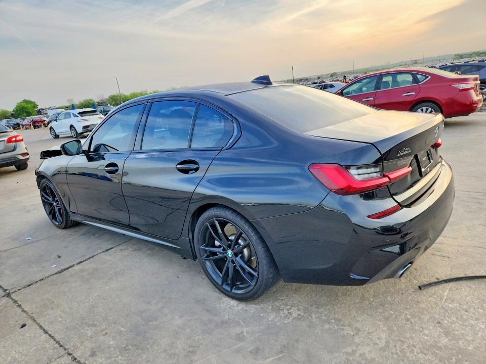 2019 BMW 3er VIN WBA5R1C56KAK06619 COPART salvage auction — FRONT END, Tx - Certificate Of Title, sold $10,600 on 2026-07-02 (photo 2)