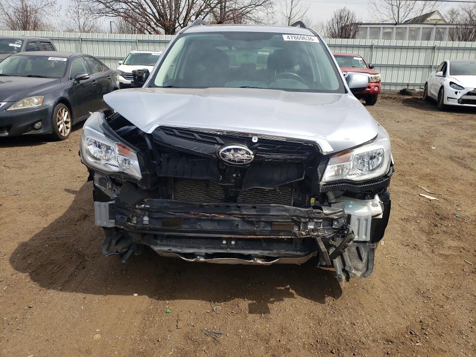 2018 Subaru Forester VIN JF2SJGEC2JH435575 COPART salvage auction — FRONT END, Nm - Cert Of Title-Salvage, sold $525 on 2026-07-24 (photo 5)