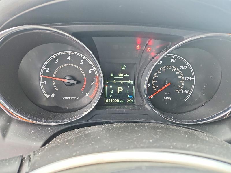 2022 Mitsubishi VIN JA4APUAU8NU016689 COPART salvage auction — HAIL, IL - SALVAGE CERTIFICATE, sold $6,200 on 2026-07-08 (photo 9)