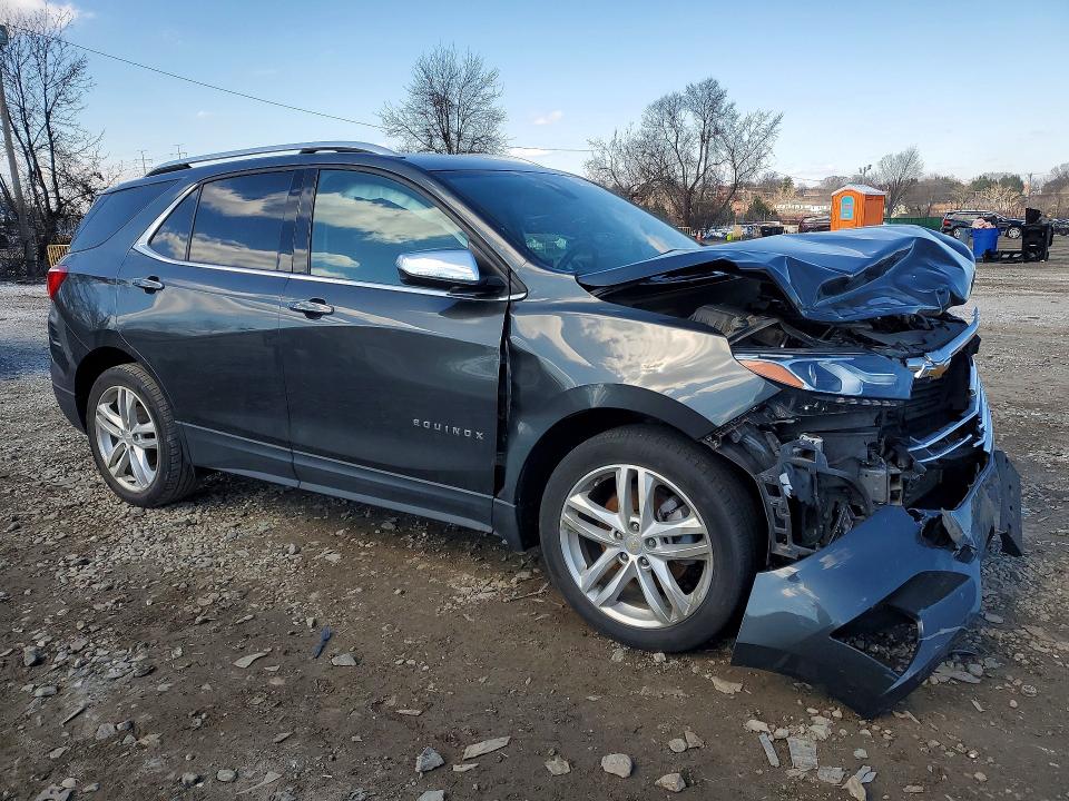 2020 Chevrolet Equinox VIN 2GNAXYEX1L6235322 COPART salvage auction — FRONT END, Md - Cert Of Salvage > 75% Damage, sold $2,800 on 2026-07-02 (photo 4)