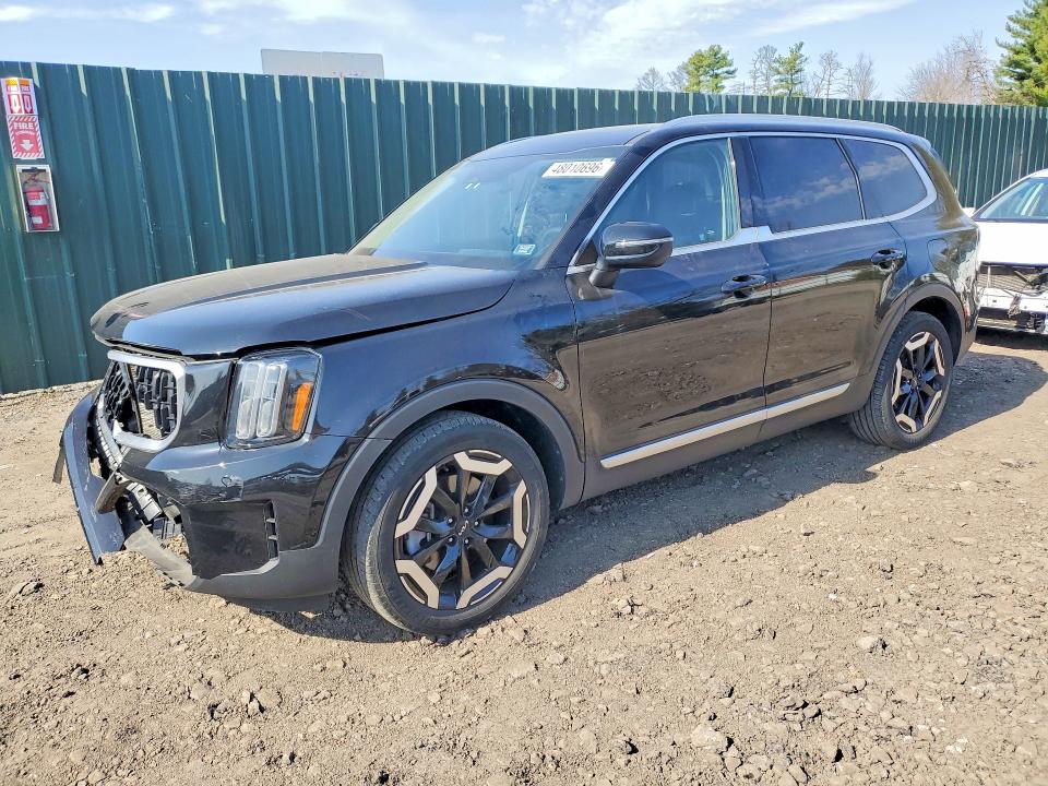 2024 Kia Telluride VIN 5XYP3DGC2RG422341 COPART salvage auction — FRONT END, Md - Cert Of Salvage > 75% Damage, sold $10,400 on 2026-07-13 (photo 1)