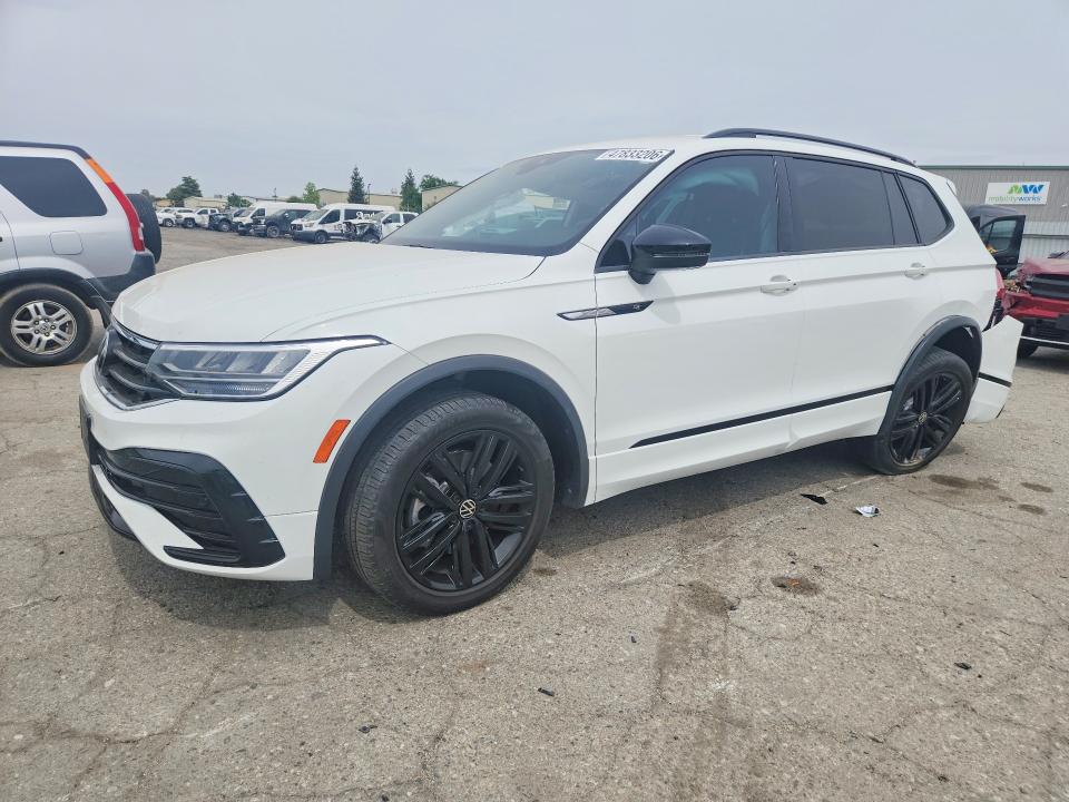 2022 Volkswagen Tiguan VIN 3VVCB7AX1NM022199 COPART salvage auction — REAR END, Ca - Salvage Certificate, sold $7,700 on 2026-07-02 (photo 1)