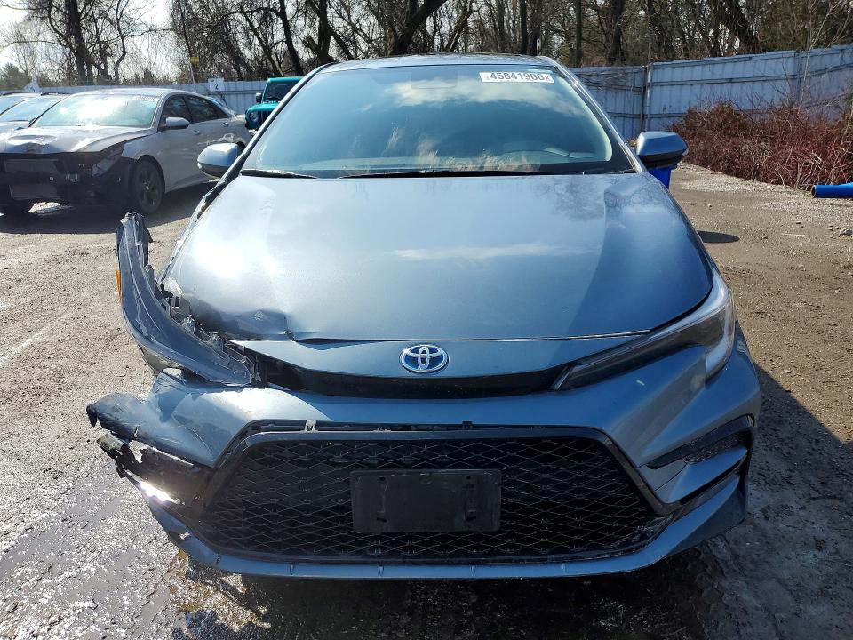 2025 Toyota VIN JTDBDMHE9SJ011774 COPART salvage auction — FRONT END, On - Permit Salvage, sold $6,600 on 2026-07-16 (photo 5)