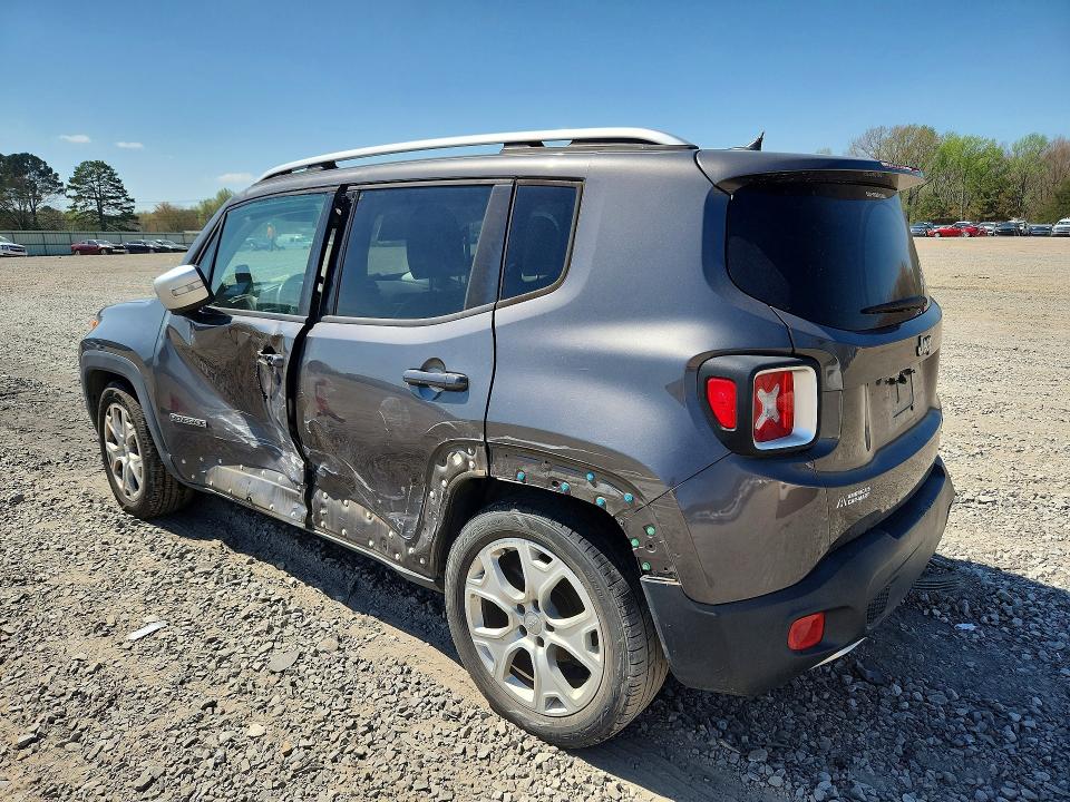 2016 Jeep Renegade VIN ZACCJADT6GPC54904 COPART salvage auction — SIDE, AR - CERT OF TITLE-SALVAGE, sold $500 on 2026-07-13 (photo 2)