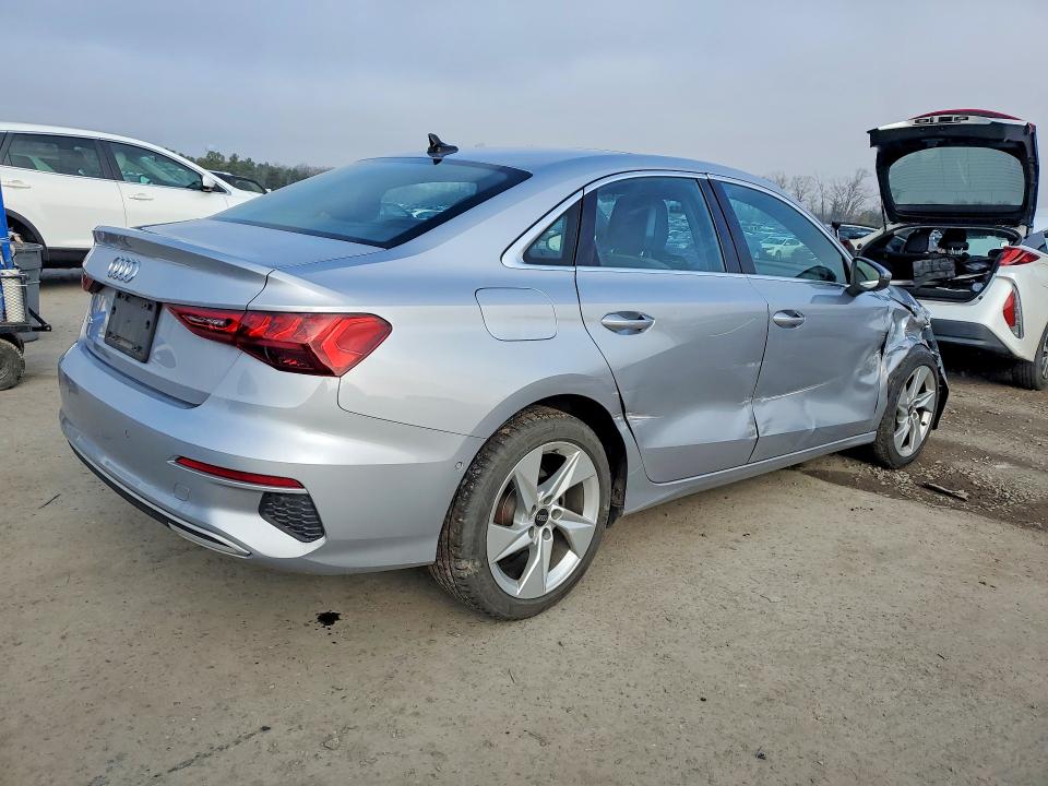 2024 Audi A3 VIN WAUAUDGY5RA086793 COPART salvage auction — FRONT END, OH - CERTIFICATE OF TITLE, sold $9,400 on 2026-07-08 (photo 3)