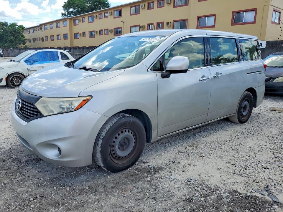 2016 Nissan Quest VIN JN8AE2KP1G9152200 COPART salvage auction — MINOR DENT/SCRATCHES, Fl - Certificate Of Title, sold $625 on 2026-07-10 (photo 1)