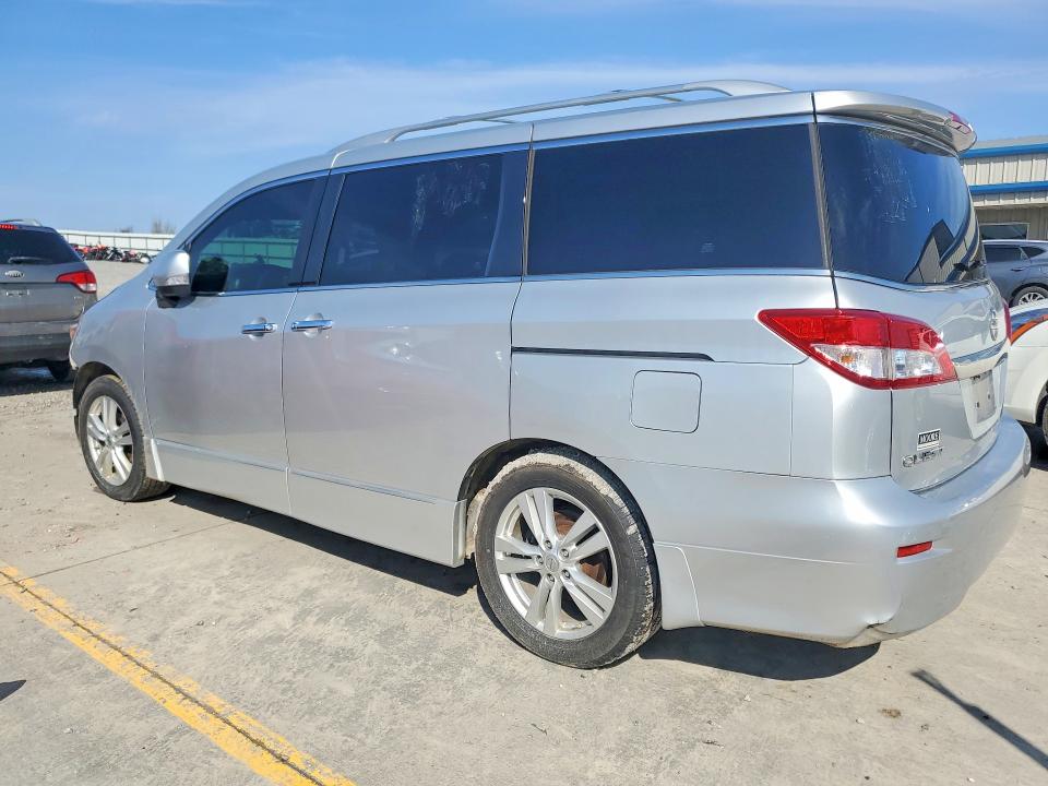 2015 Nissan Quest VIN JN8AE2KP9F9129701 COPART salvage auction — FRONT END, Ky - Cert Of Title-Salvage, sold $650 on 2026-07-30 (photo 2)
