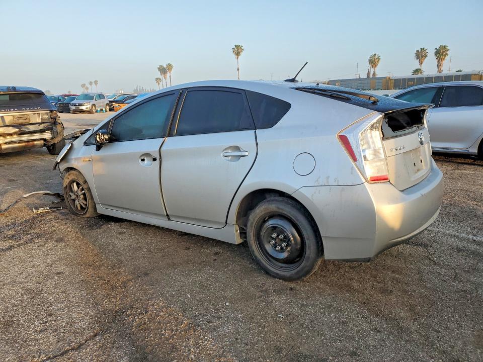 2011 Toyota Prius VIN JTDKN3DU1B0266266 COPART salvage auction — FRONT END, Ca - Salvage Certificate, sold $400 on 2026-07-24 (photo 2)