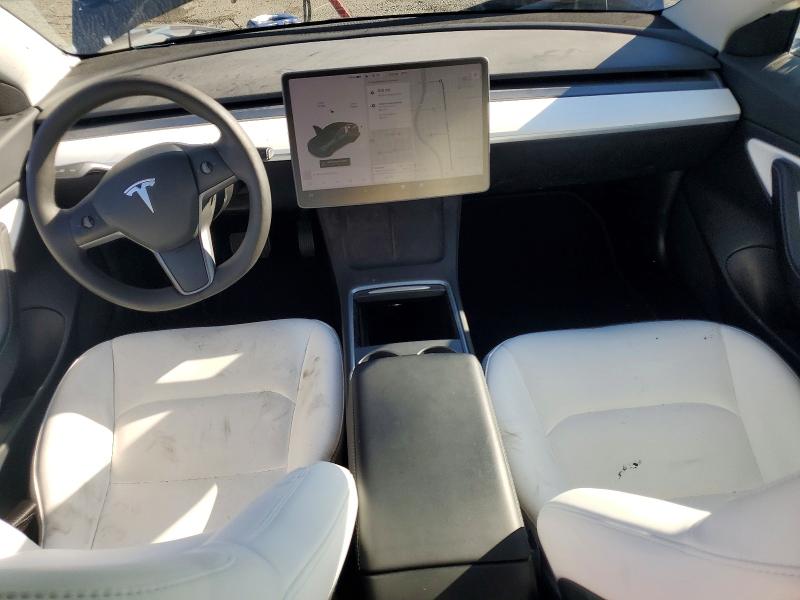 2021 Tesla Model 3 VIN 5YJ3E1EB1MF926686 COPART salvage auction — REAR END, Ca - Salvage Certificate, sold $9,300 on 2026-07-06 (photo 8)